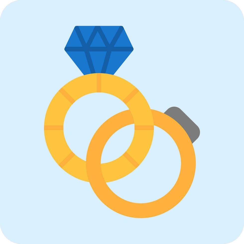 Diamond Ring Vector Icon