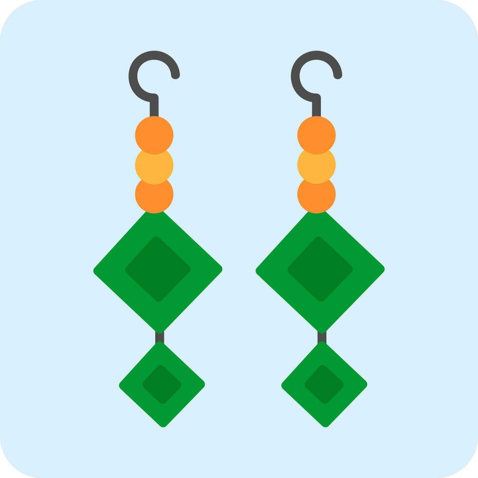 Earrings Vector Icon
