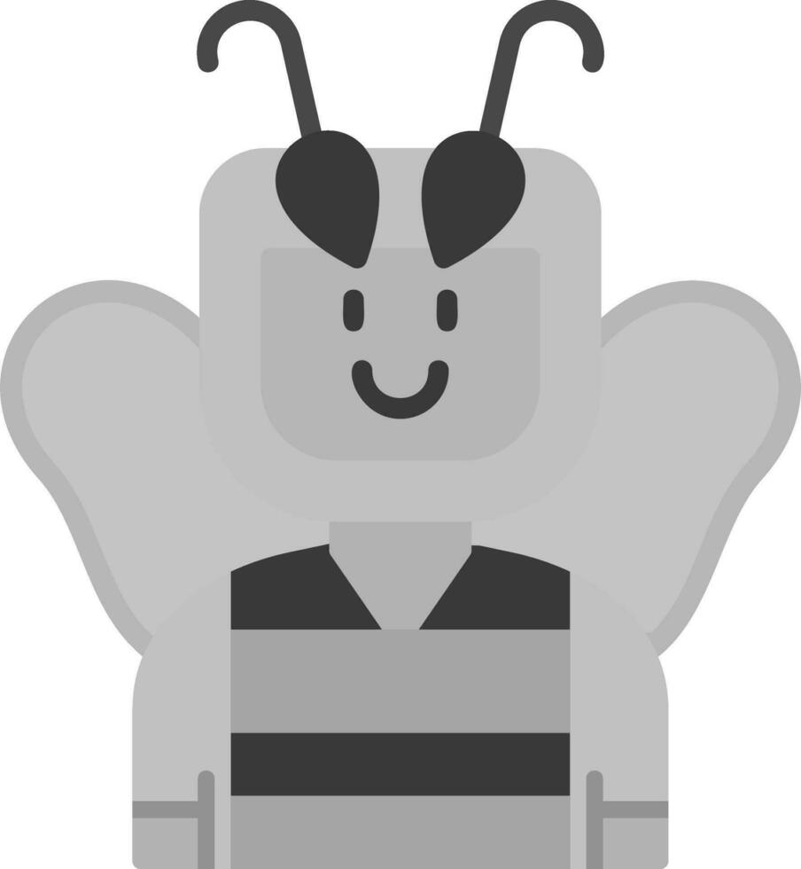 icono de vector de abeja