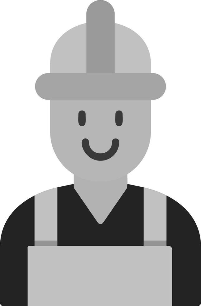 icono de vector de trabajador