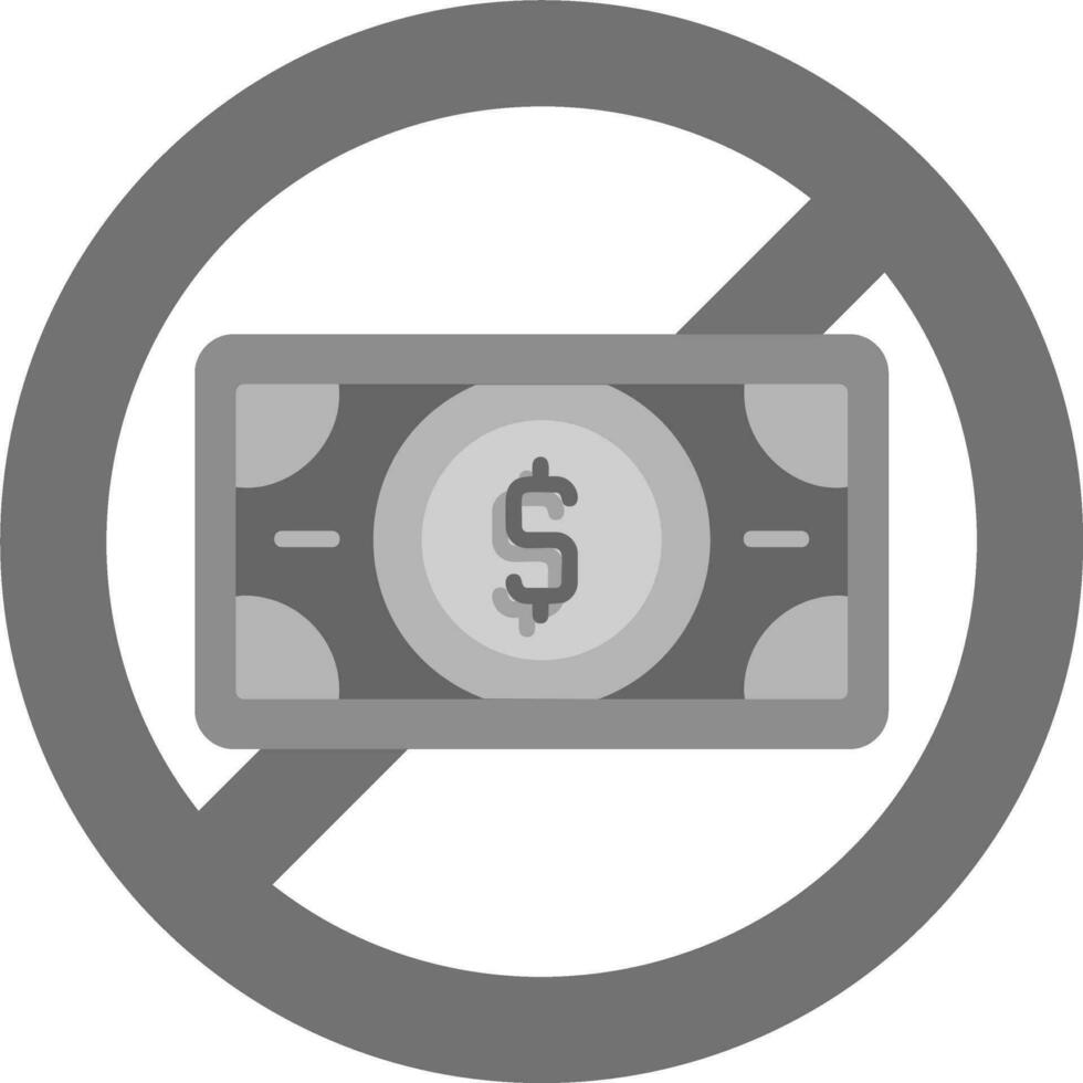 No Money Vector Icon