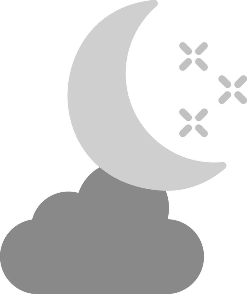 icono de vector de noche