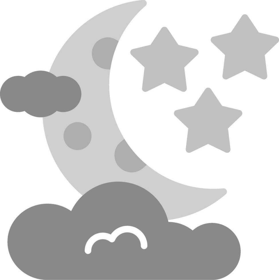 Moon Vector Icon