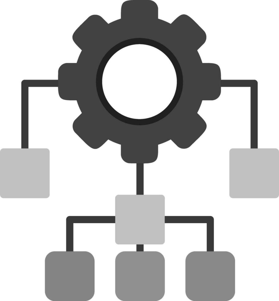 icono de vector de organización