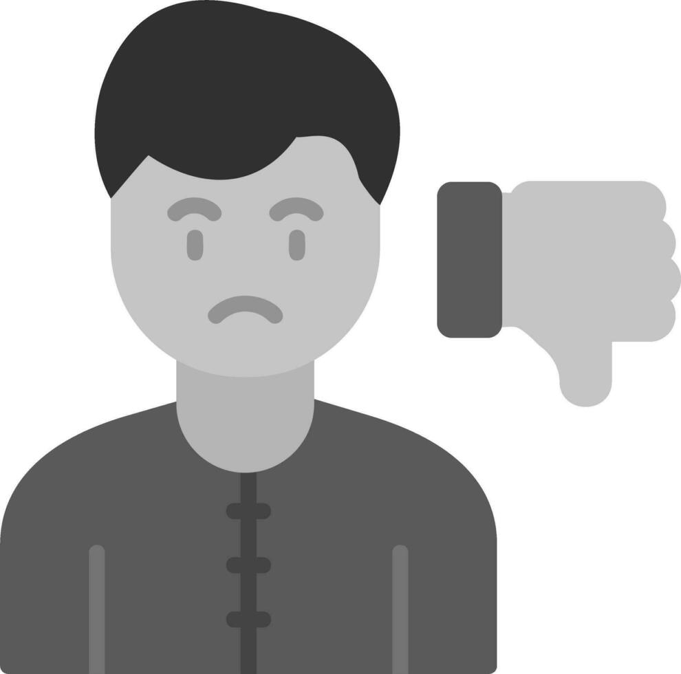 Dissatisfaction Vector Icon