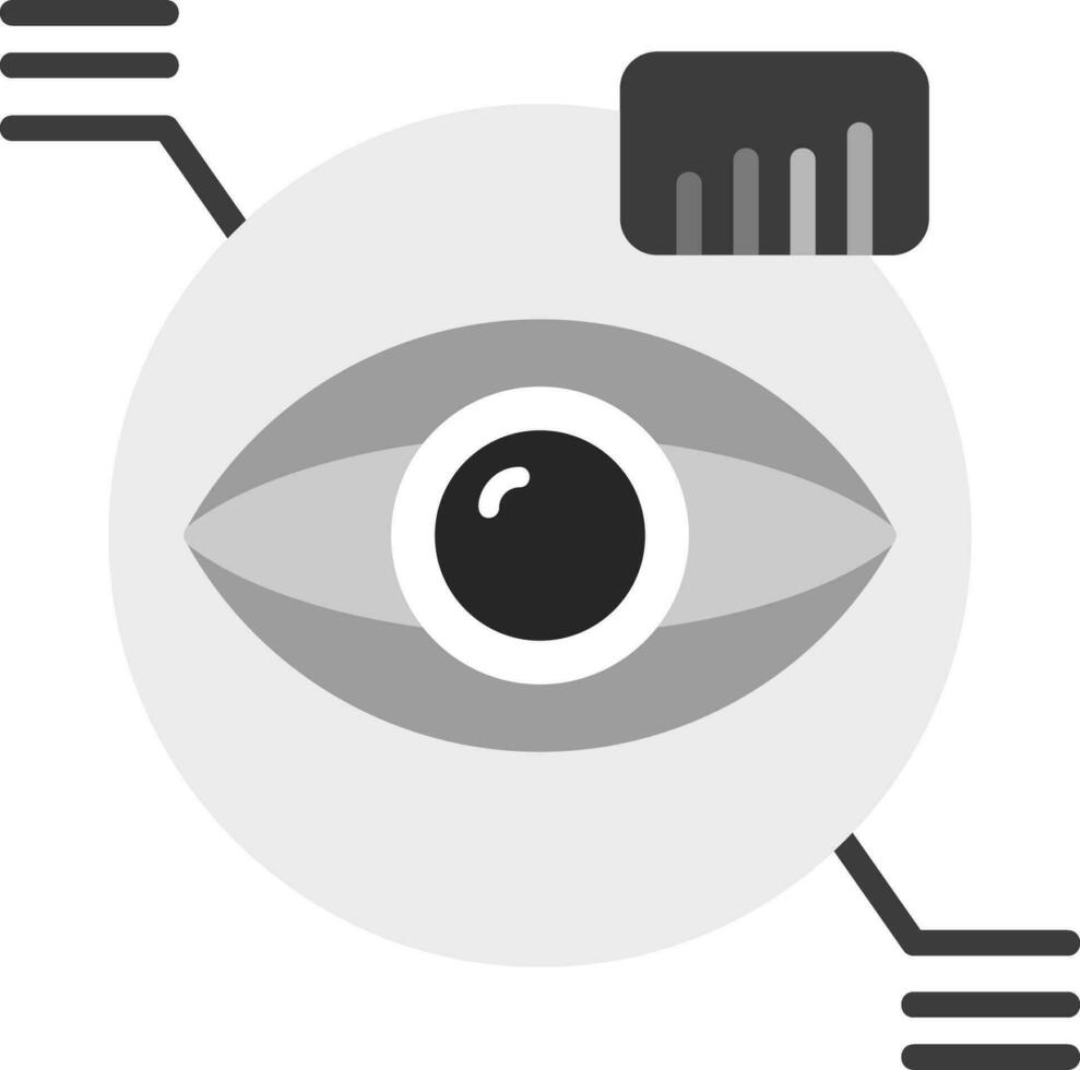 Eye Scanner Vector Icon