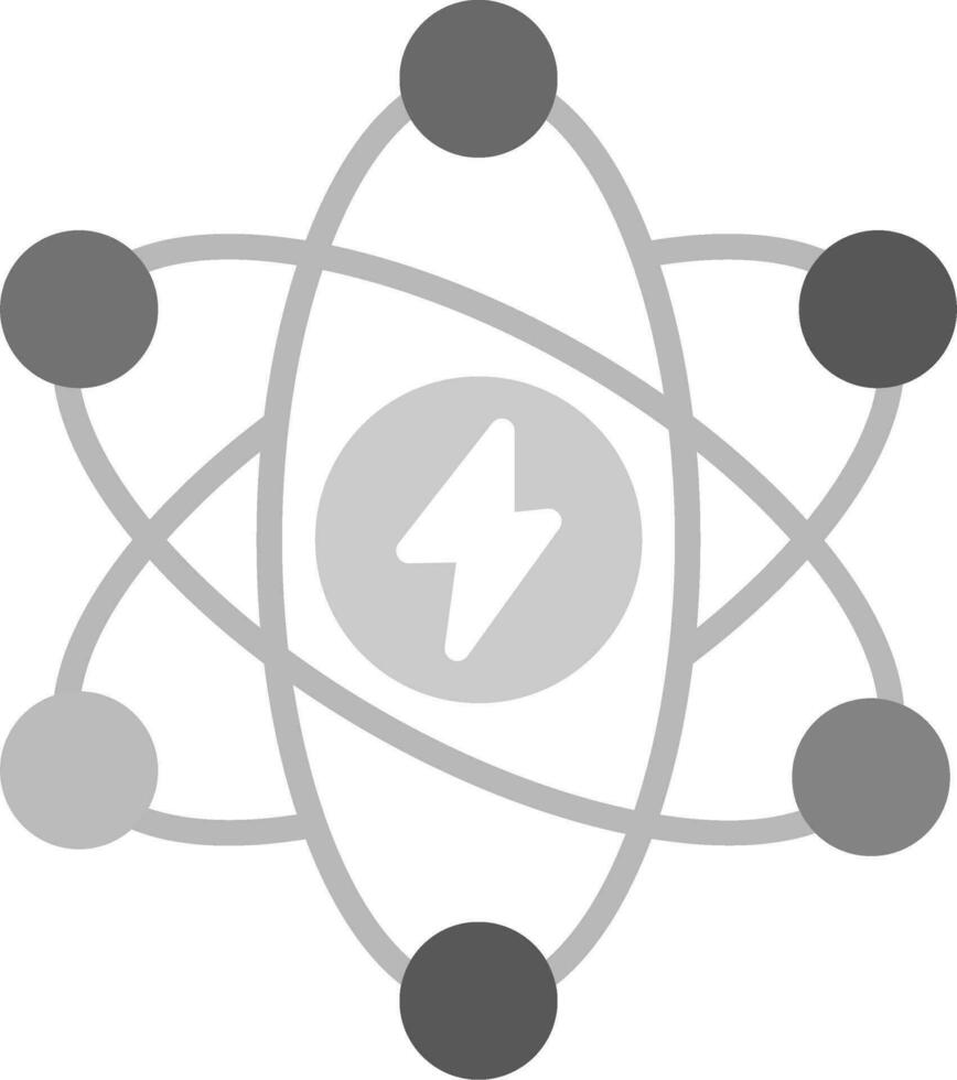 Atomic Energy Vector Icon