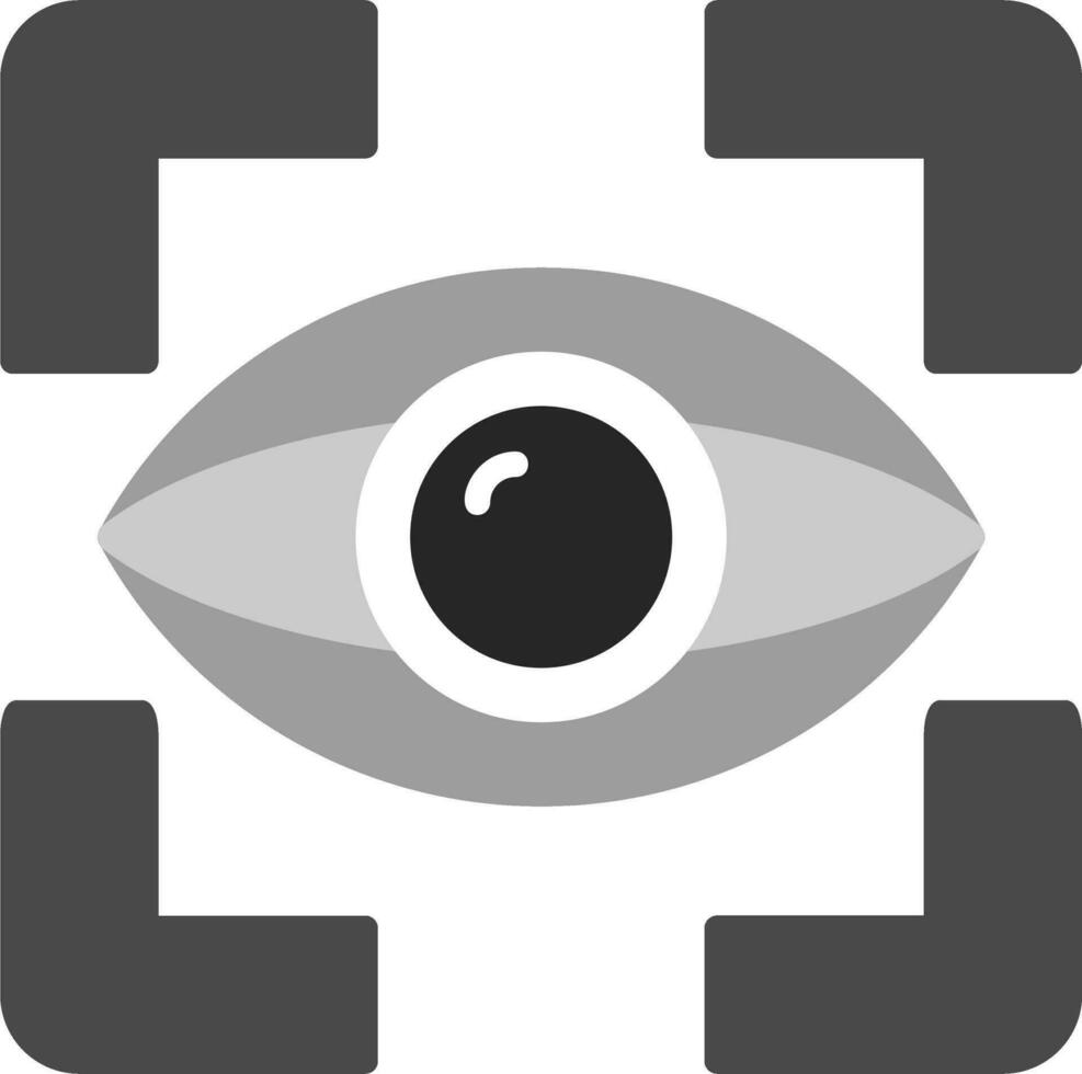 Eye Tracking Vector Icon