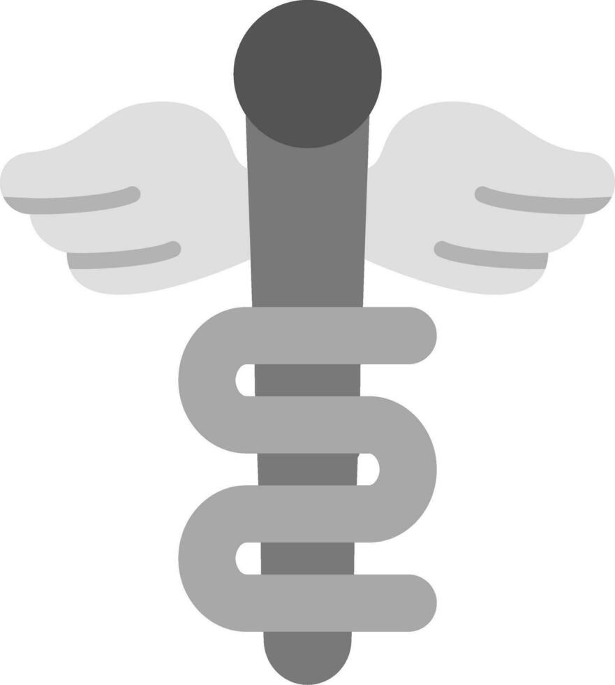 Rod Of Asclepius Vector Icon