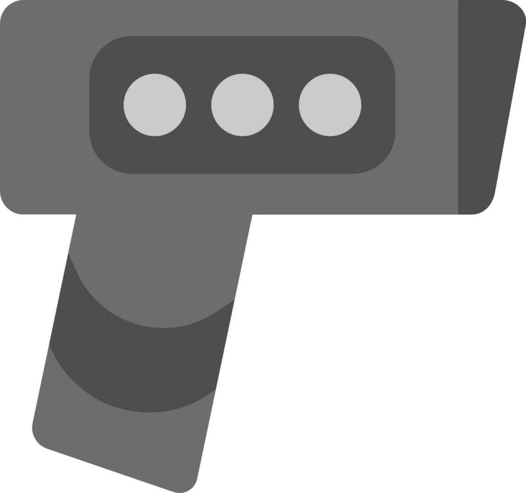 Thermometer Gun Vector Icon