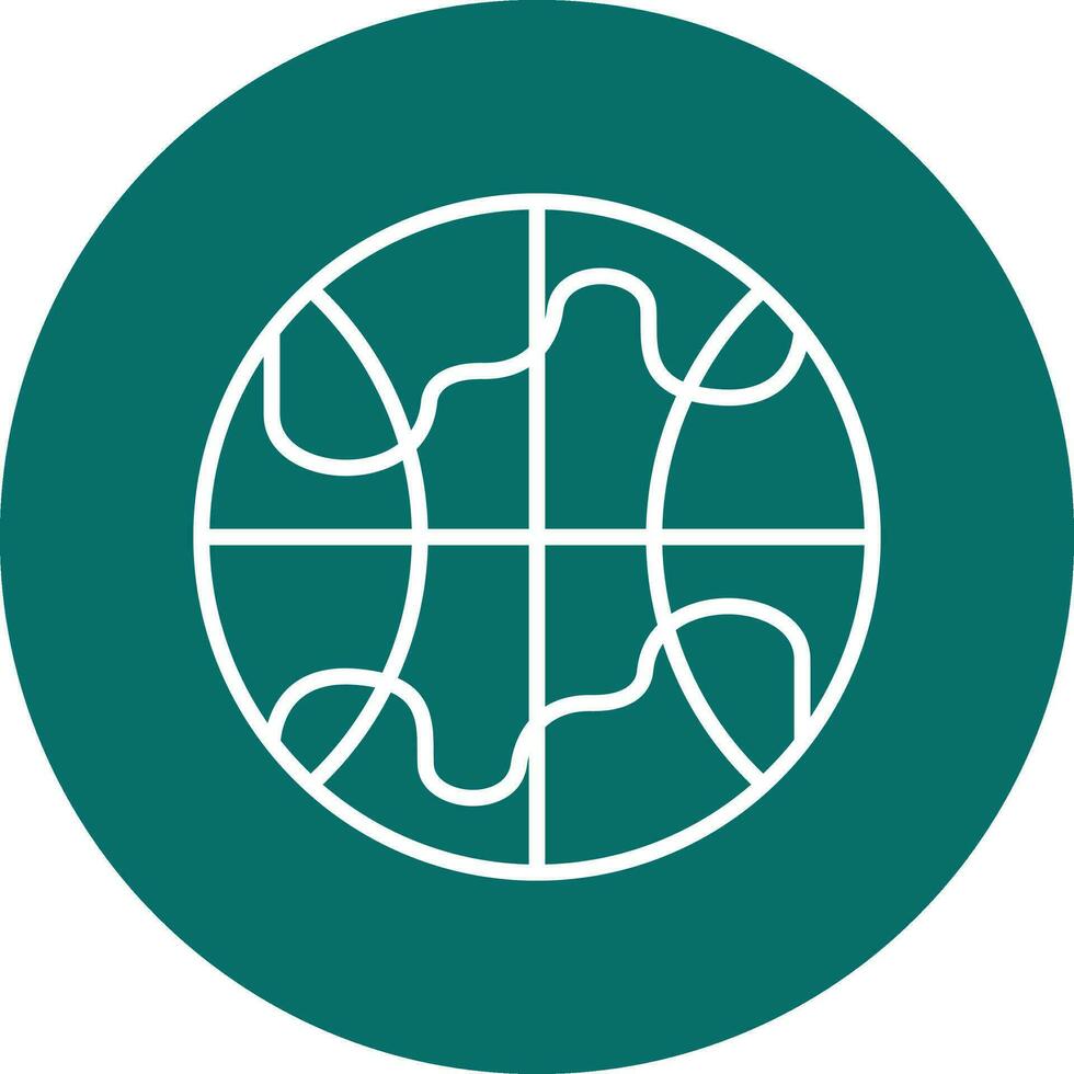 Planet Earth Vector Icon