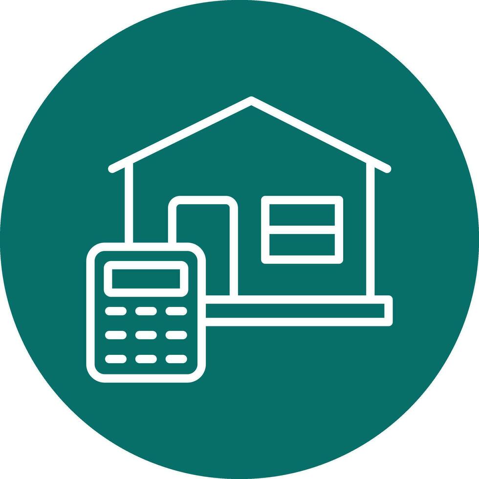 House budget Vector Icon