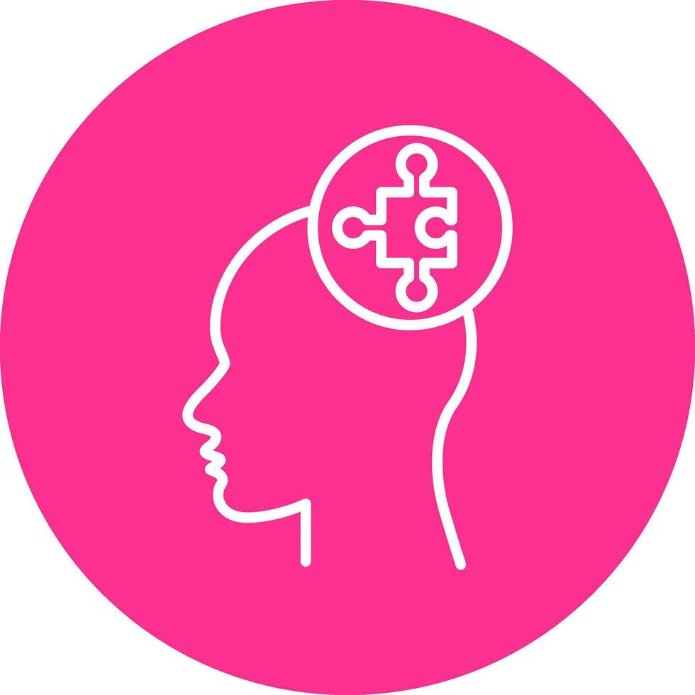 Mental Disorder Vector Icon