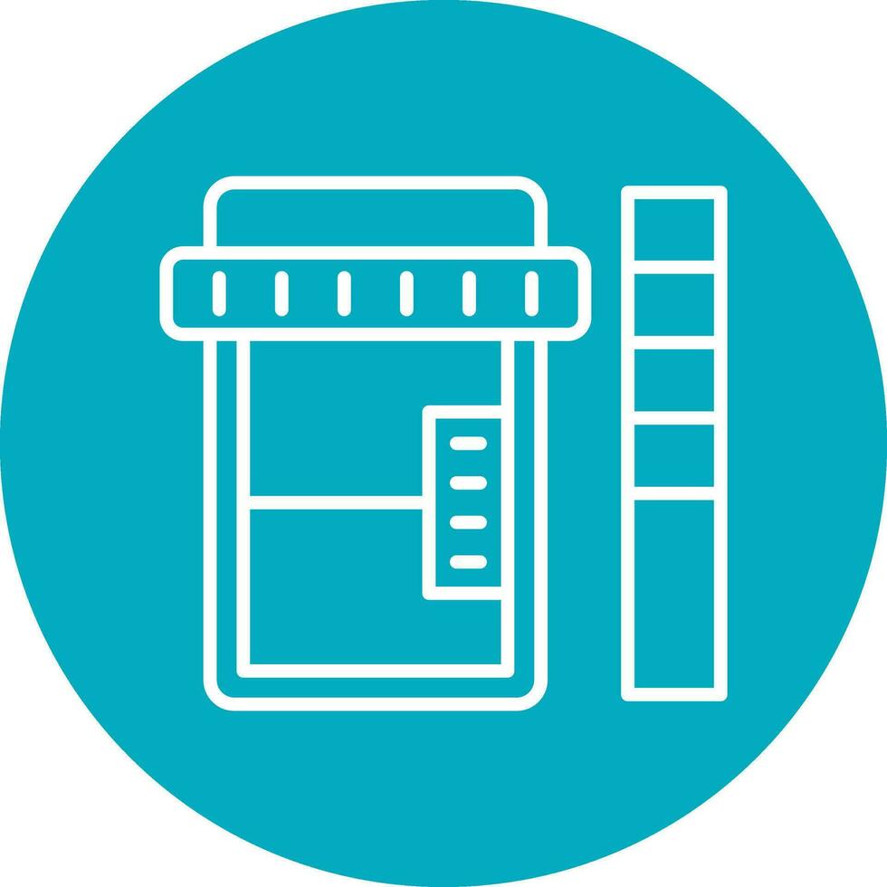 Urine Sample Vector Icon