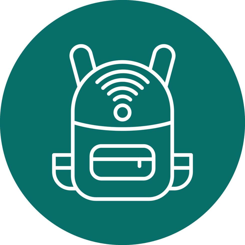 Smart Bag Vector Icon