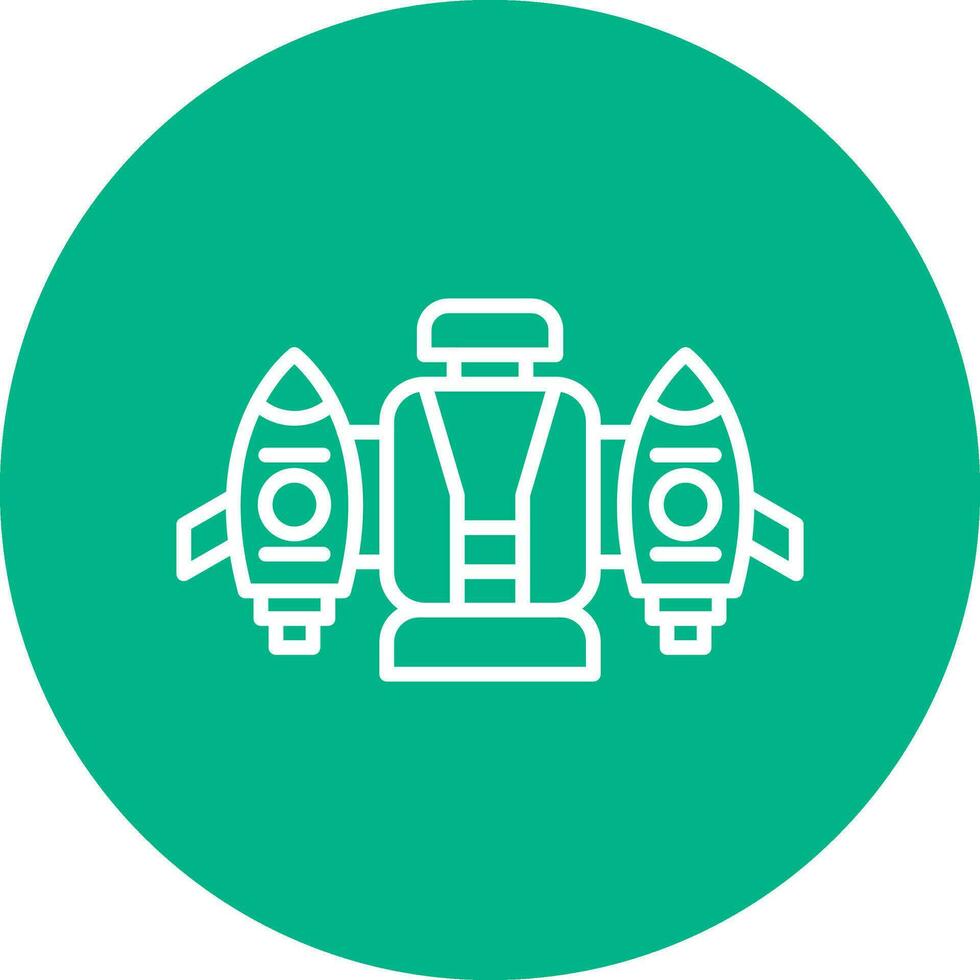 Jet Pack Vector Icon