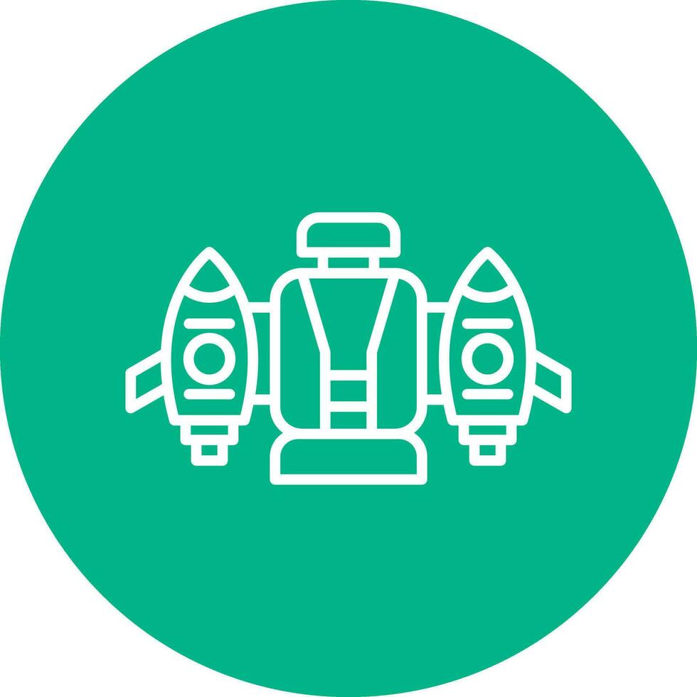 Jet Pack Vector Icon