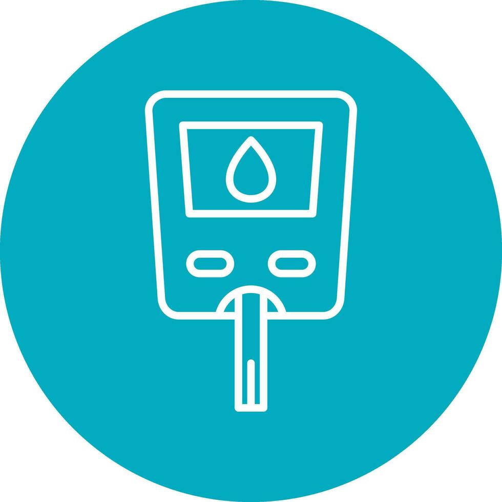 Glucose Meter Vector Icon