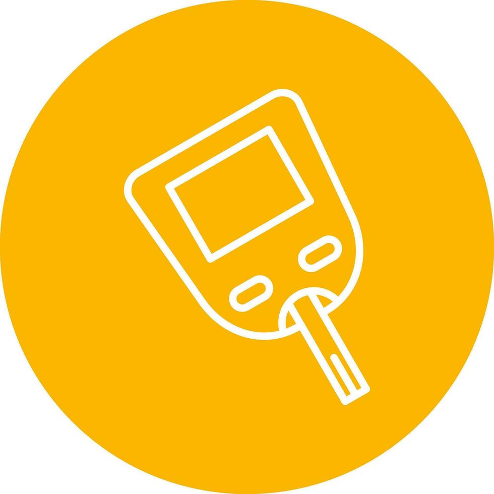 Glucose Meter Vector Icon