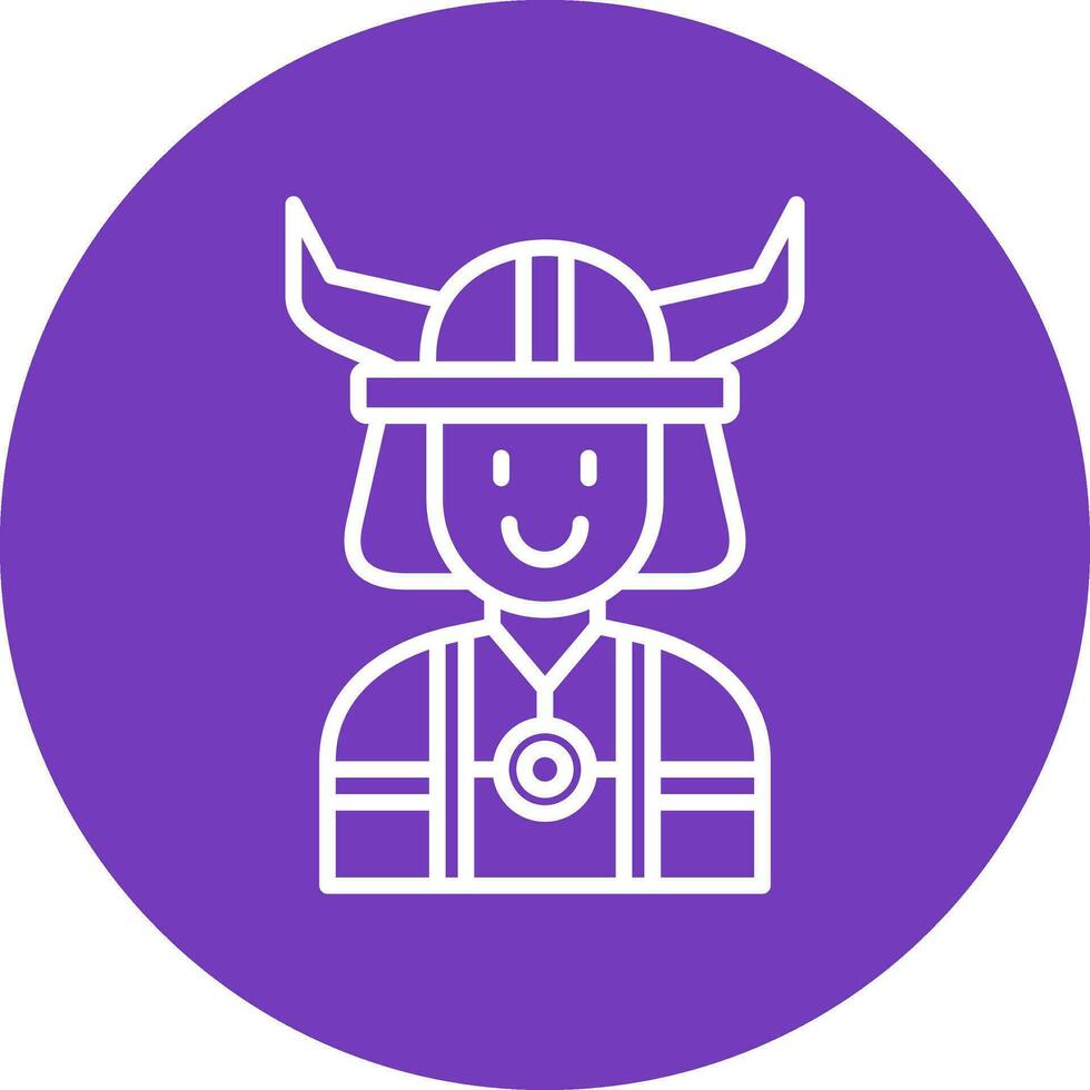 Viking Vector Icon