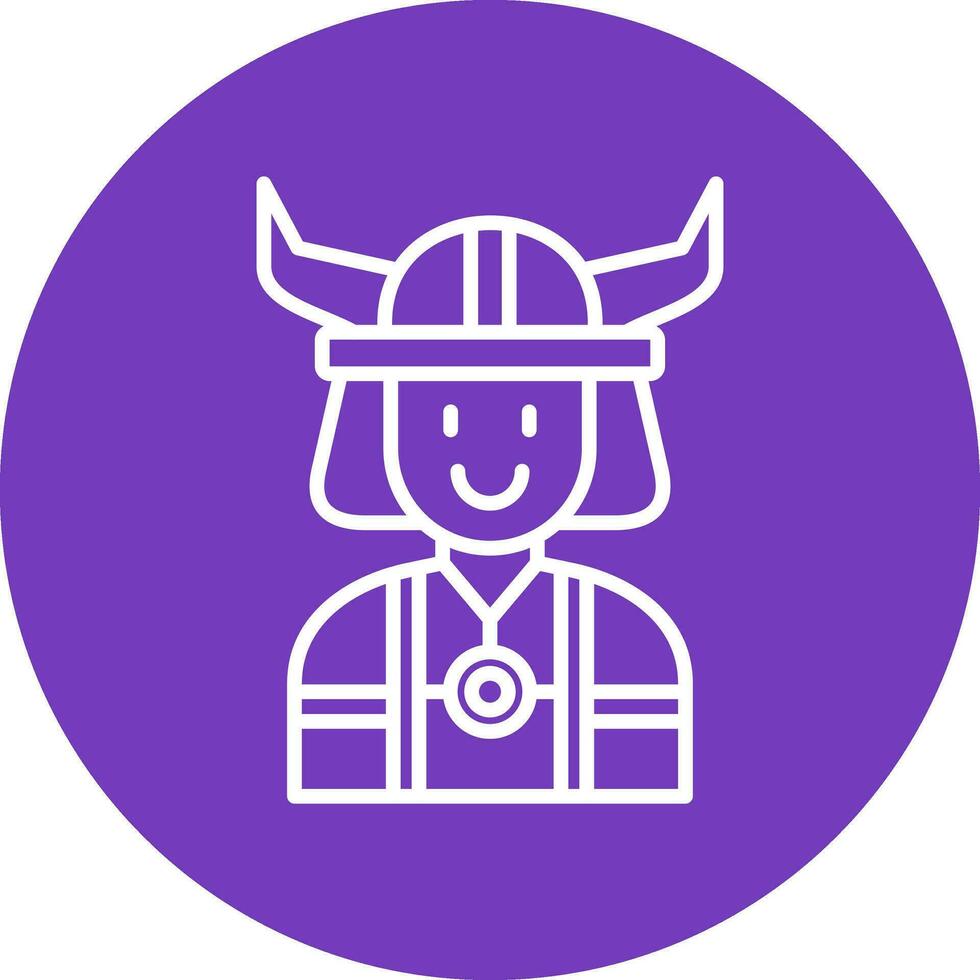 Viking Vector Icon