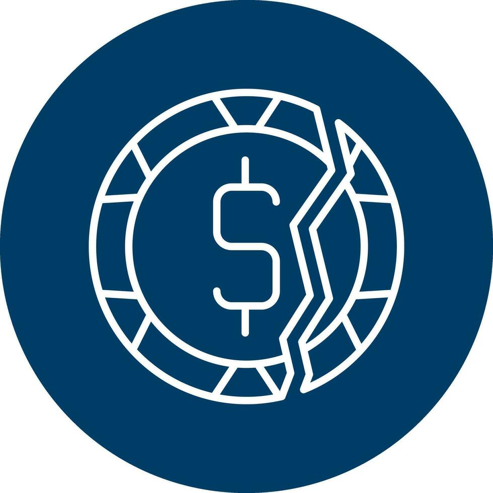 Bankruptcy Vector Icon