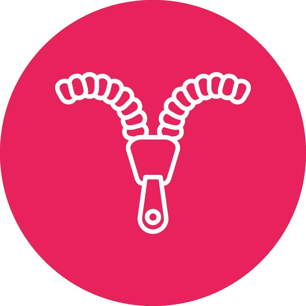 Zipper Vector Icon