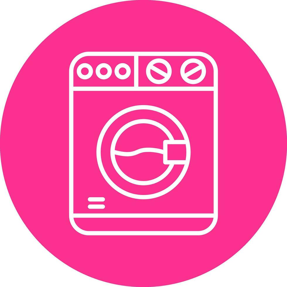 Washing Machine Vector Icon