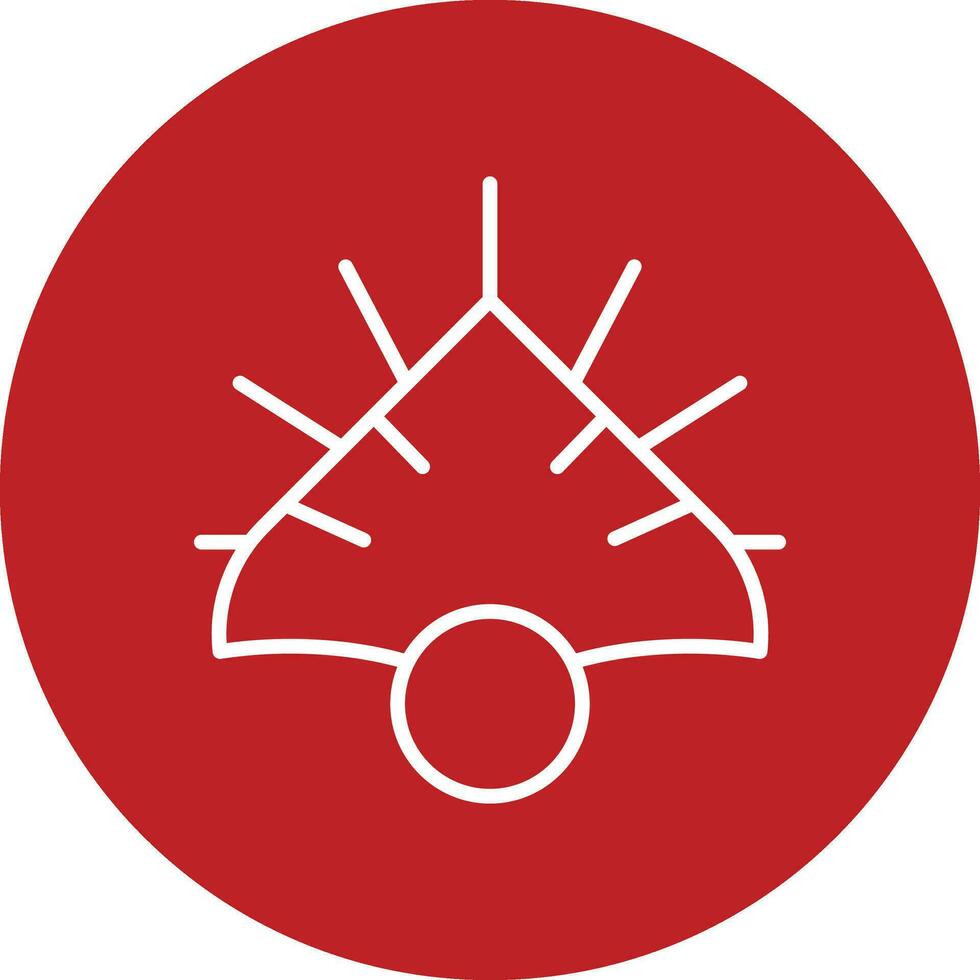 Fan Palm Vector Icon