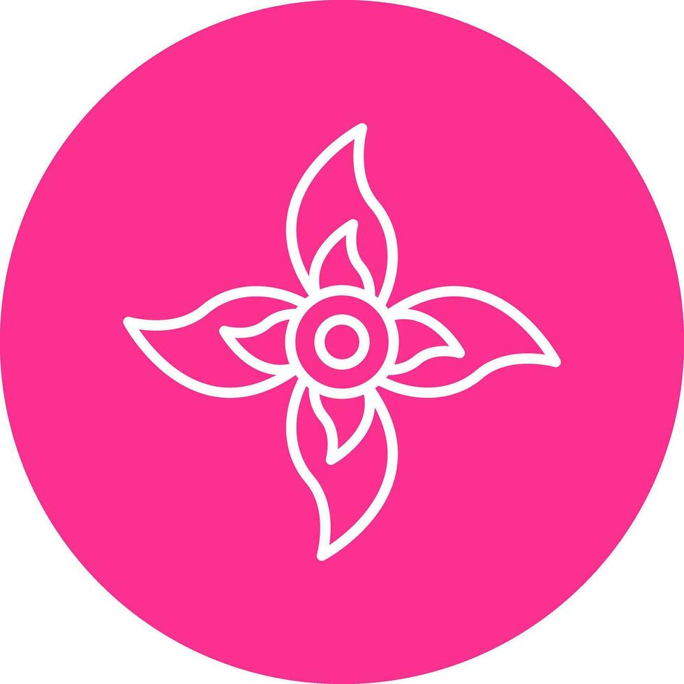 plumeria vector icono