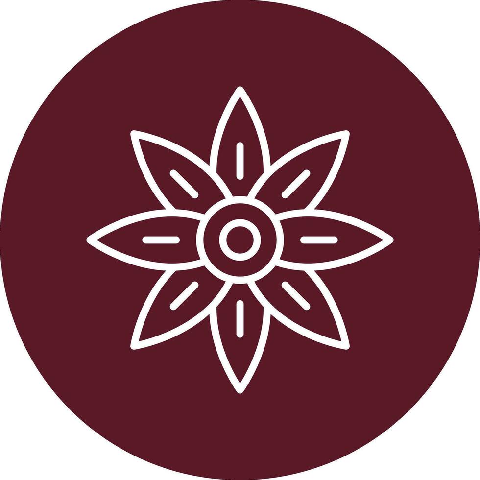 Tiger Lily Vector Icon