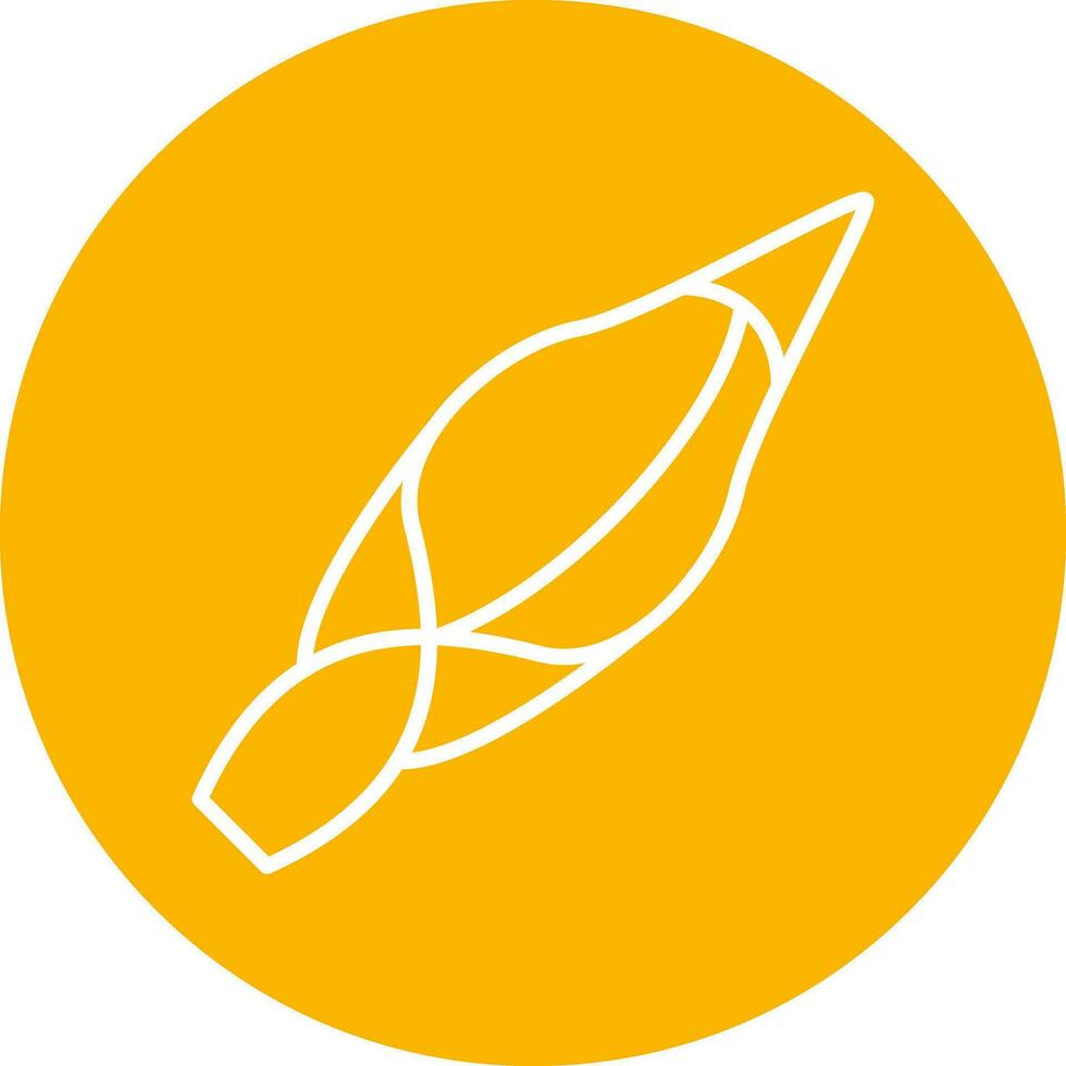 Colocasia Esculenta Vector Icon