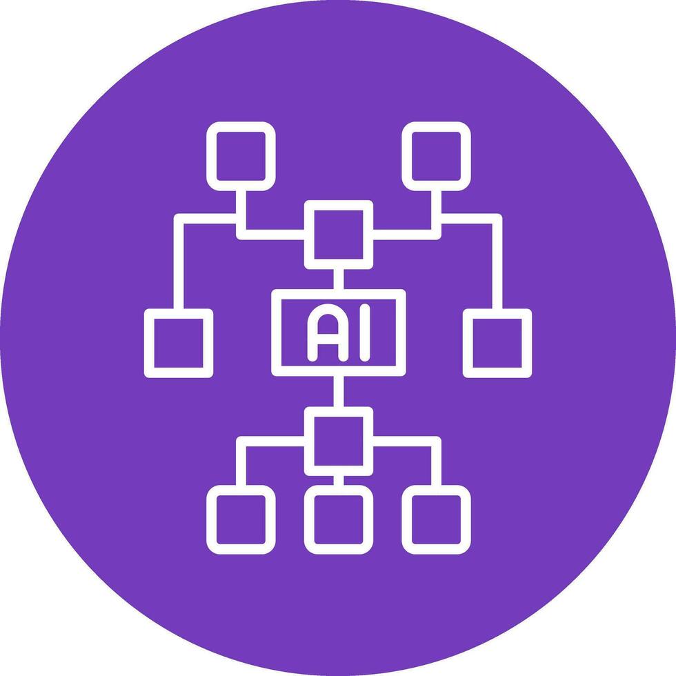 Artificial Intelligence Vector Icon