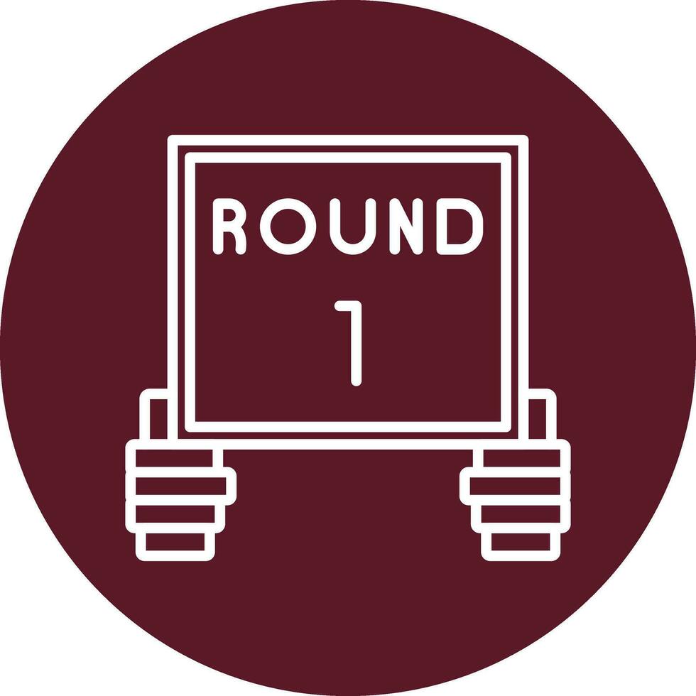 First Round Vector Icon