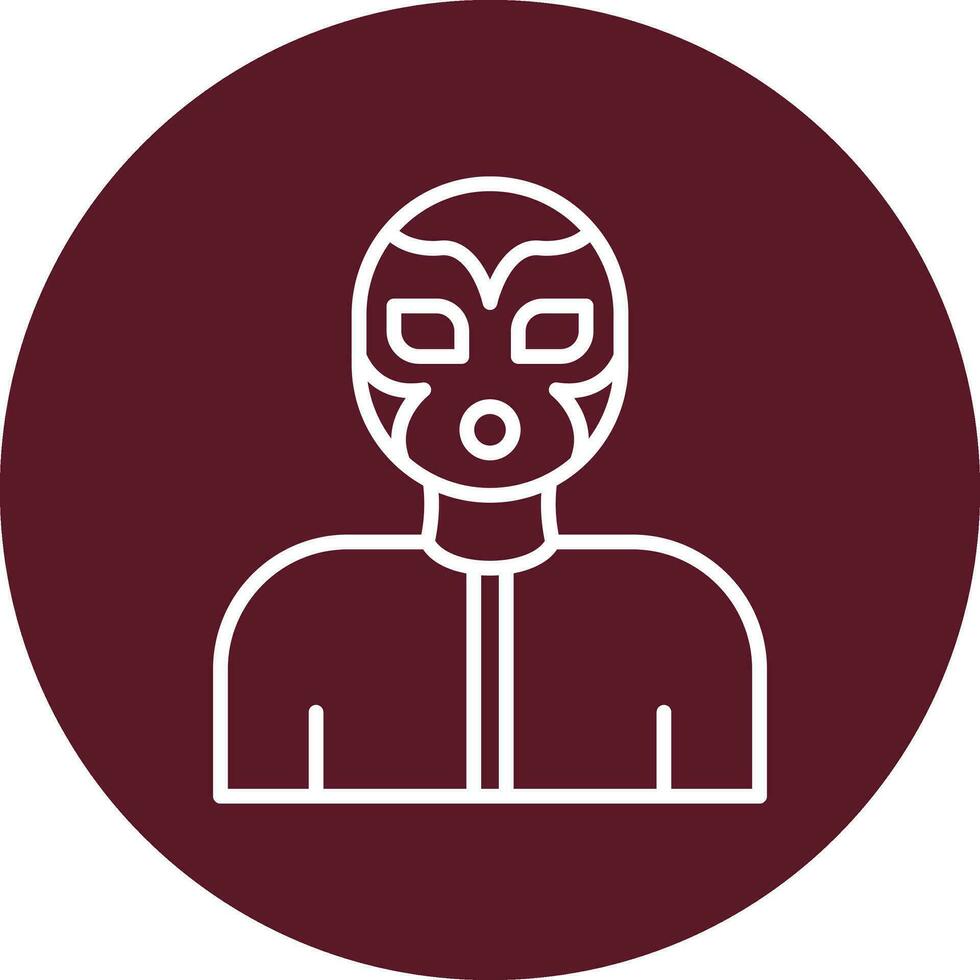 Wrestler Vector Icon