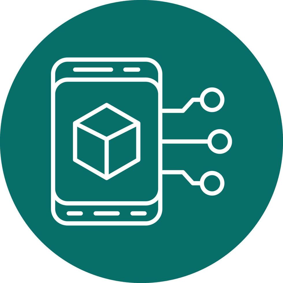 Augmented Reality Vector Icon