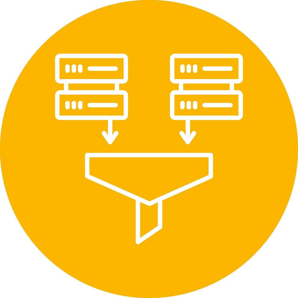 Data Mining Vector Icon