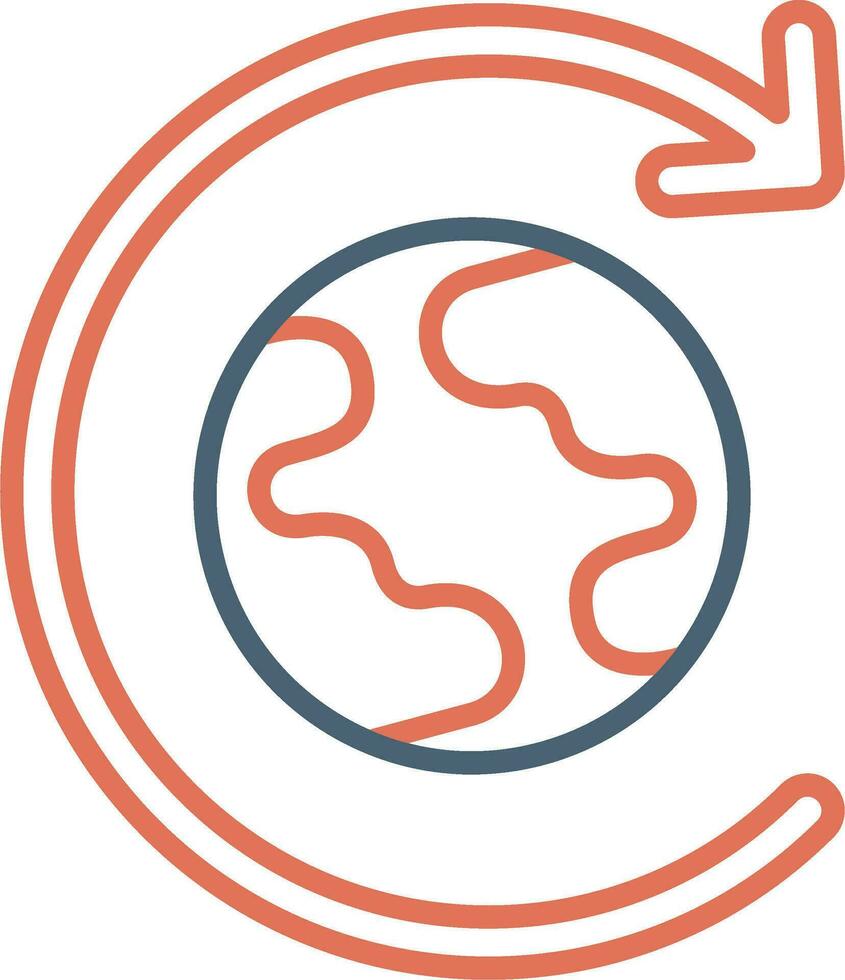 Rotation Vector Icon