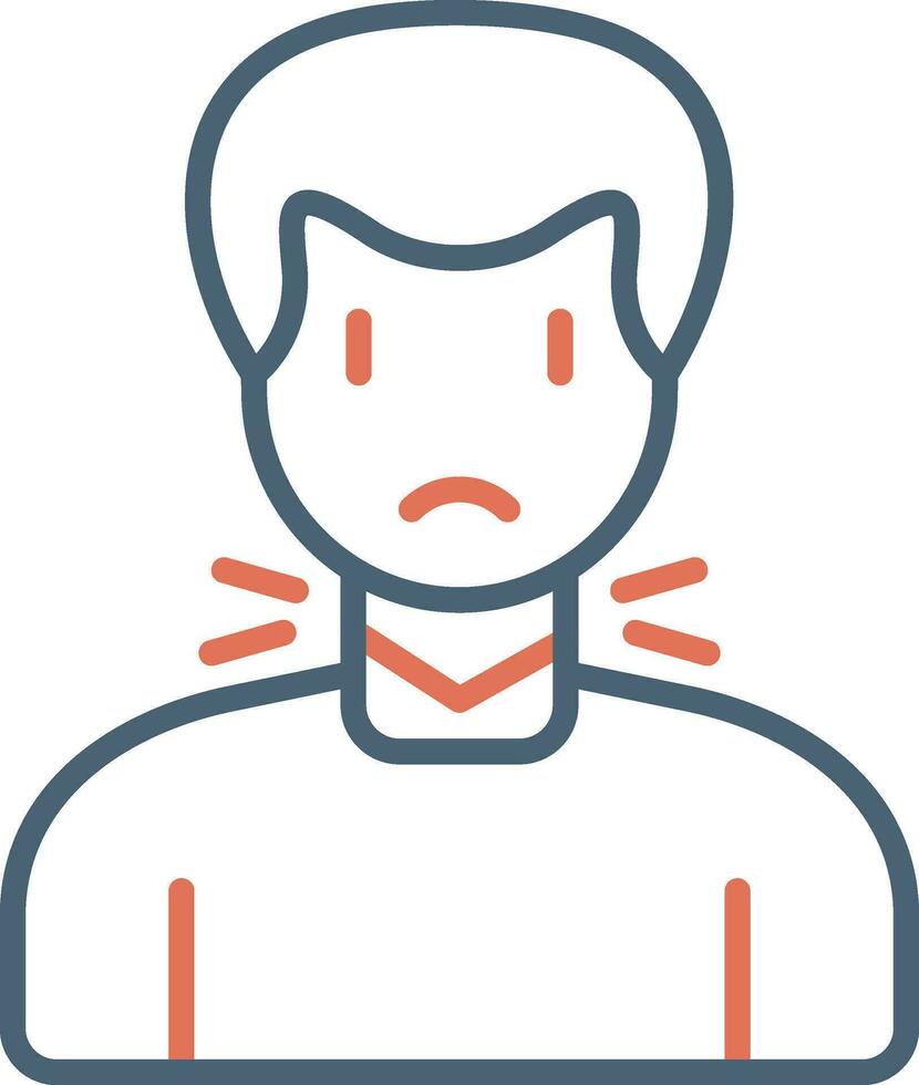 Thyroid Vector Icon