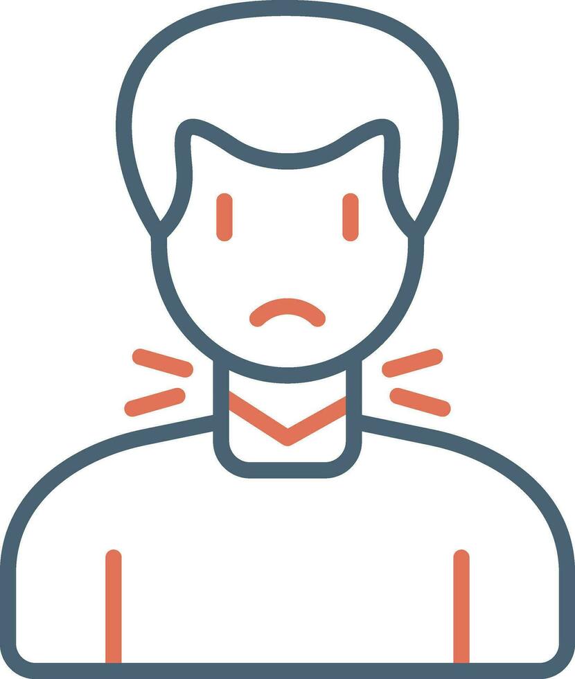 Thyroid Vector Icon