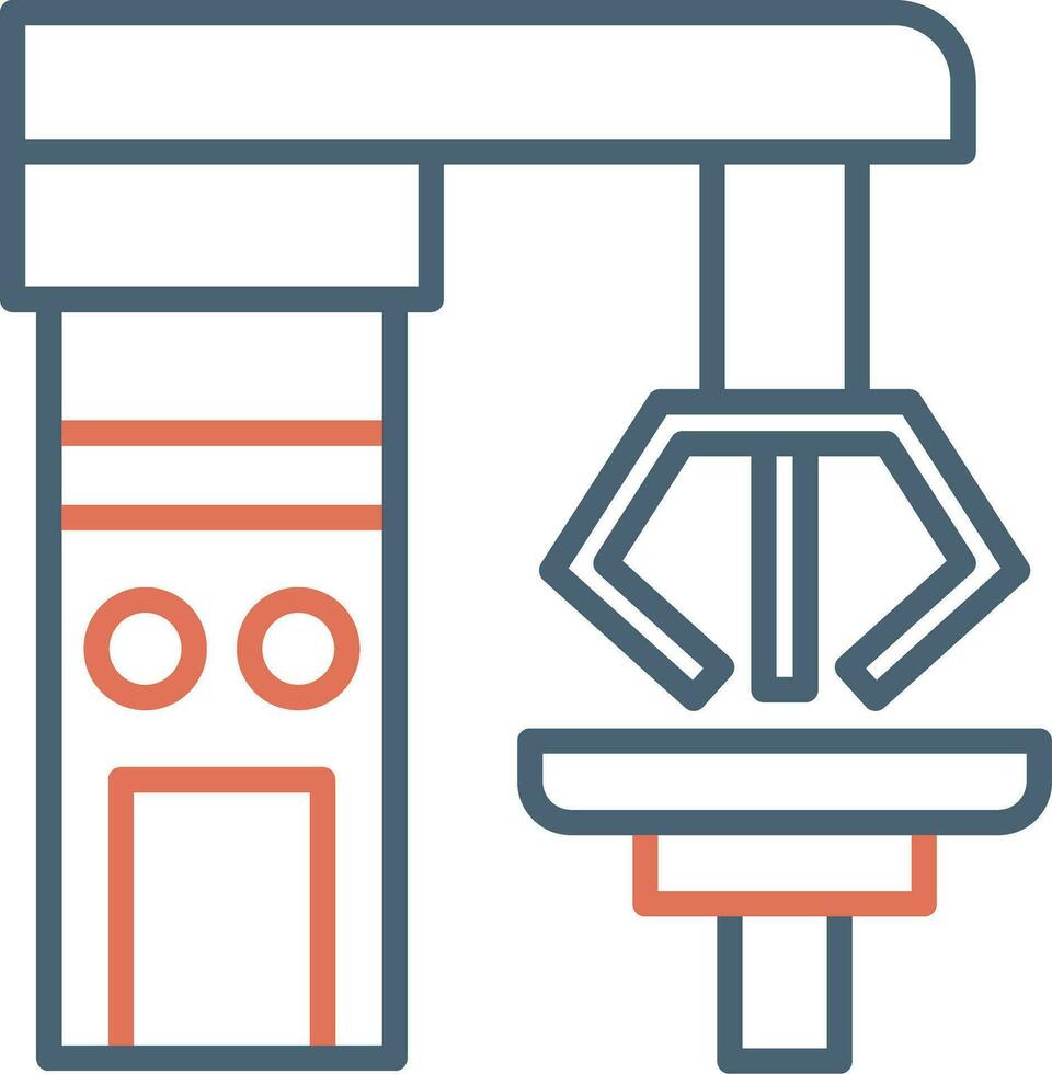 robotic surgery Vector Icon