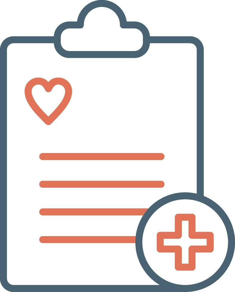 Health Report Vector Icon