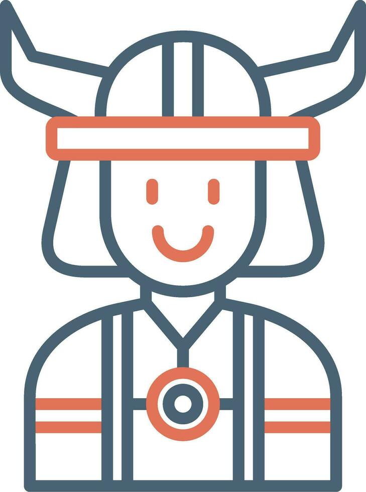 icono de vector vikingo