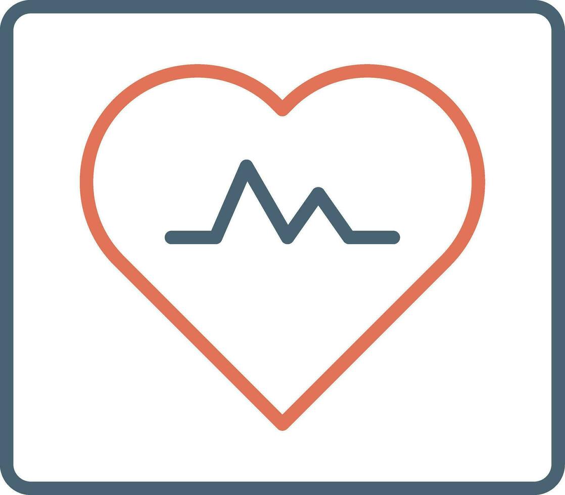 Heart Rate Vector Icon