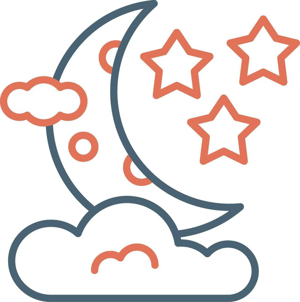 Moon Vector Icon