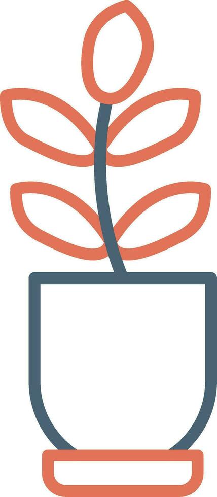 Ficus Elastica Vector Icon
