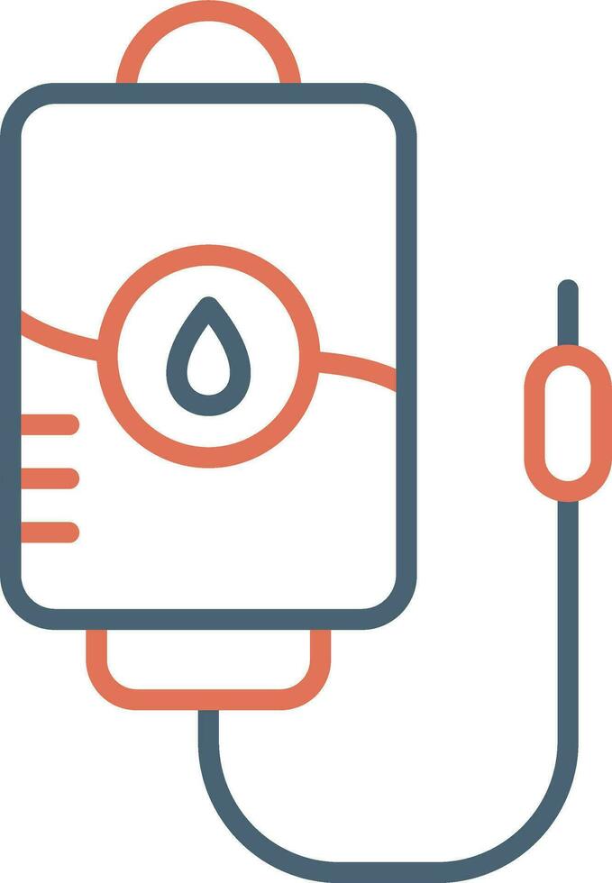 Blood Bag Vector Icon