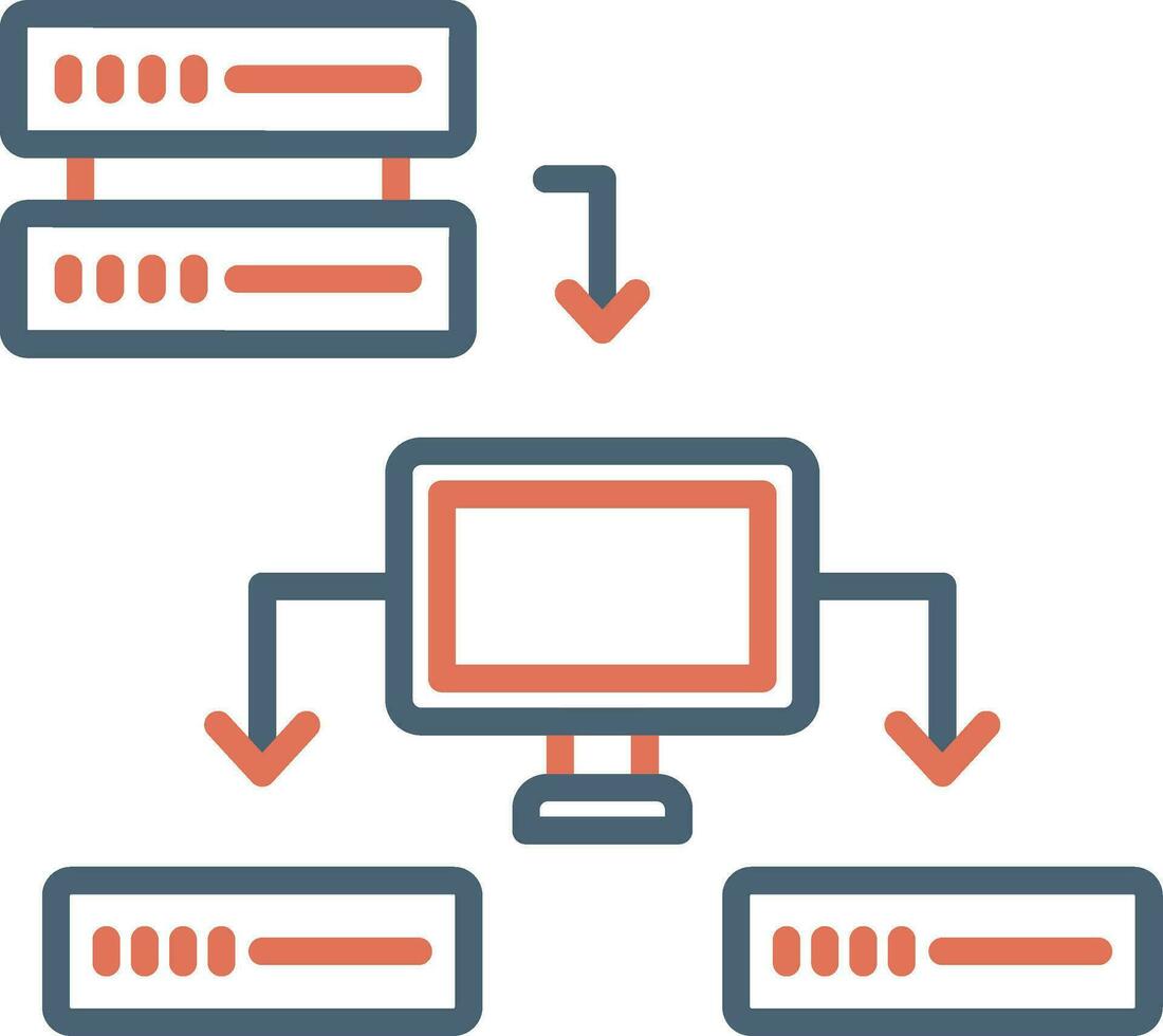 Structured Data Vector Icon