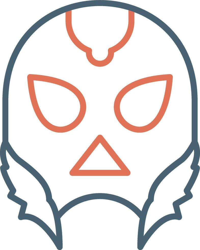 lucha mascaras vector icono