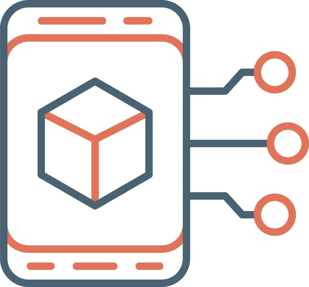 Augmented Reality Vector Icon